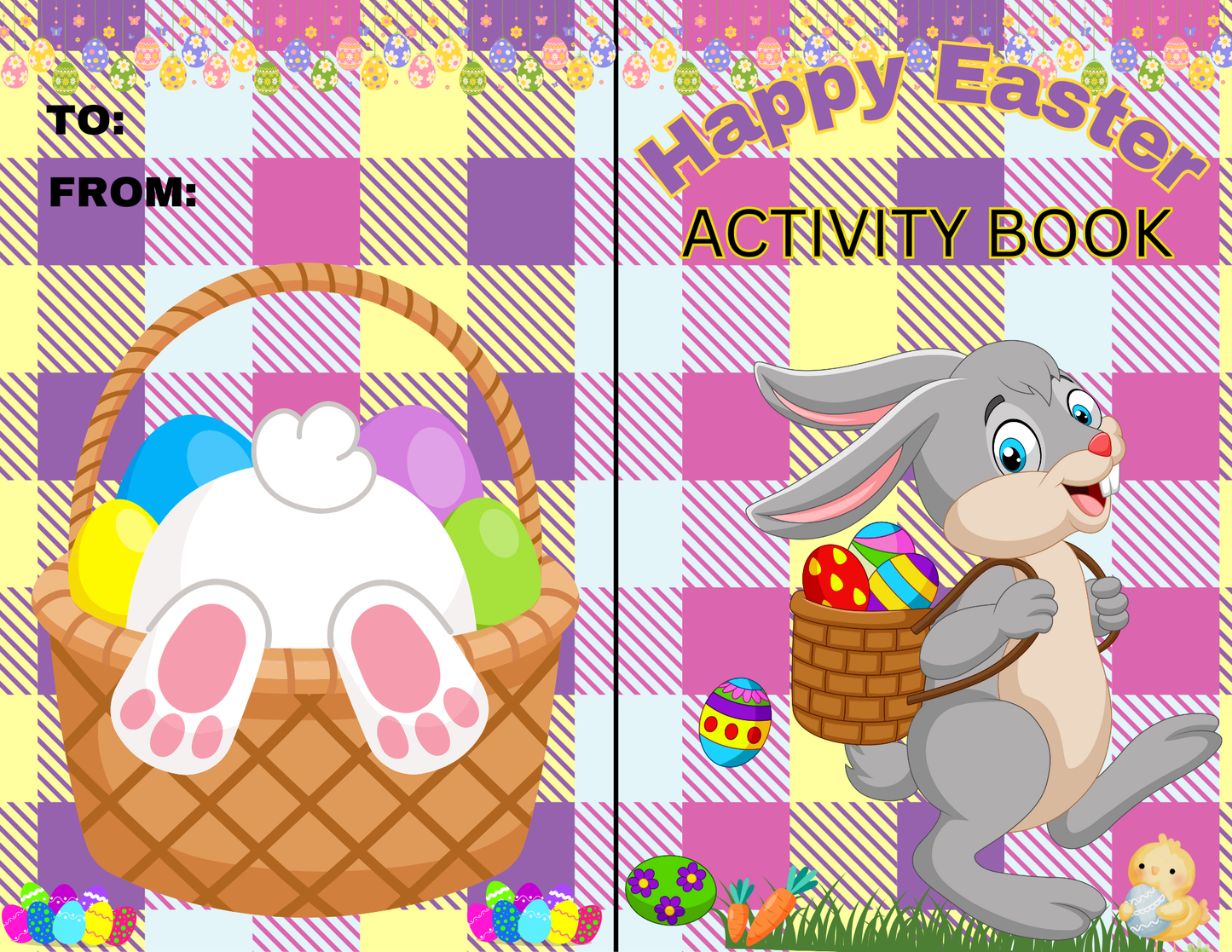 Editable Easter Party Favors