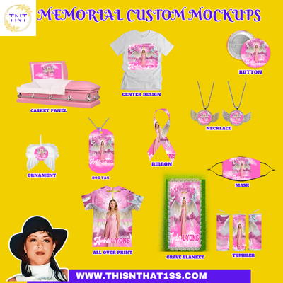 MEMORIAL CUSTOMS MOCKUPS