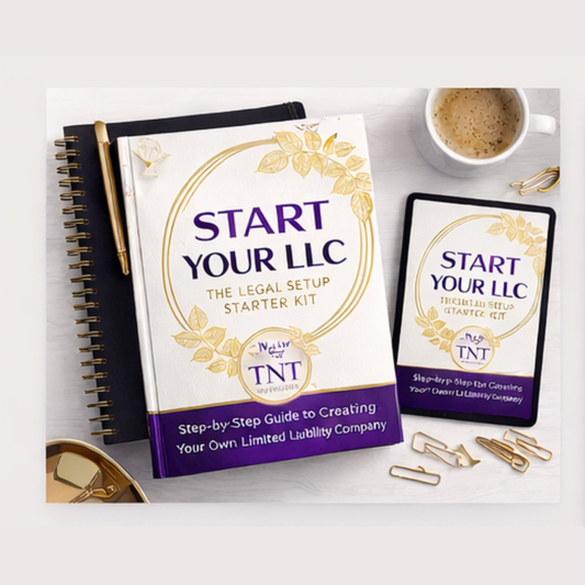 Start your LLC. The Legal Setup Starter Kit