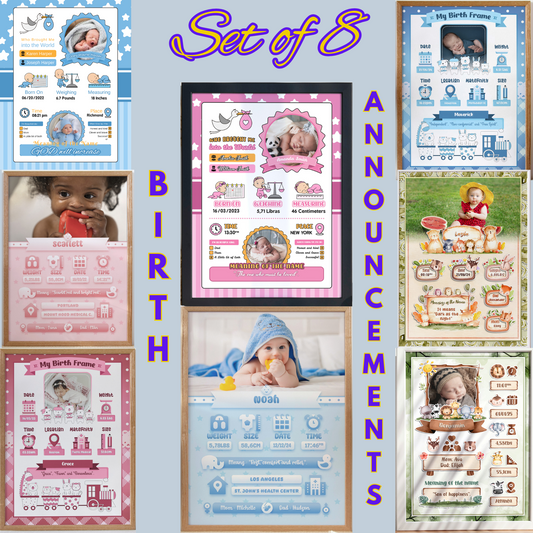 Birth Announcement Bundle